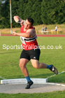 Shot putt, 2021 North East Grand Prix 5, Monkton, Wednesday, July 21st. Photo: David T. Hewitson/Sports for All Pics